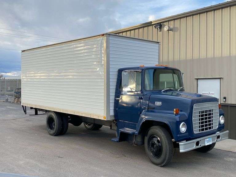 1969 Ford 600 Series Box Truck w/ Timpte Body image