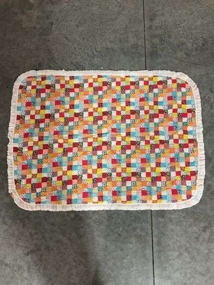 Colorful Patchwork Quilt image