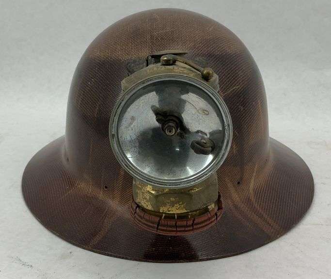 Miners Fibre-Metal Hard Hat with Miner Light image