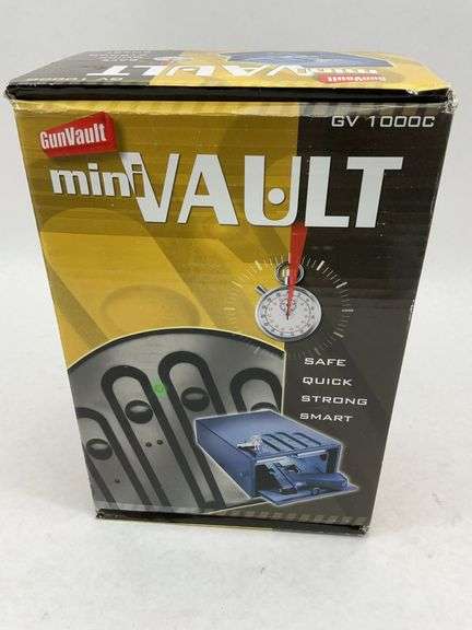 Gunvault Mini GV 1000C Safe with Original Box and Manual image