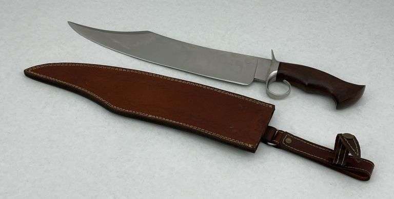 DKONLY D2 Steel Handmade Bowie Knife with Sheath image