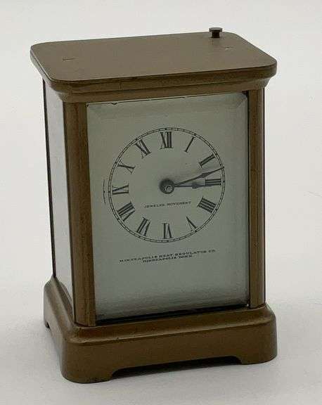 Waterbury Clock Co. Desk Clock with Jeweled Movement image