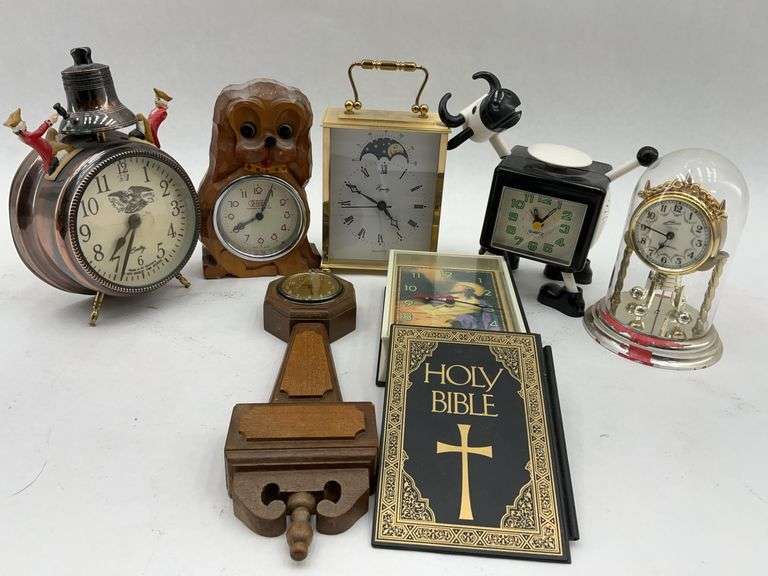 Selection of Decorative Clocks, Novelty and Traditional image