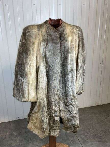 Vintage Joseph's Rabbit Fur Coat - Williston ND image