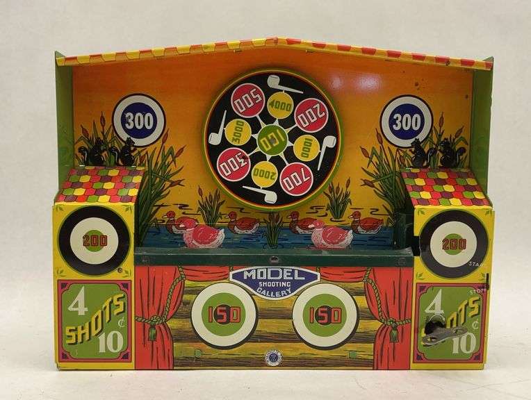 Wyandotte Toys Model Shooting Gallery Tin Toy image