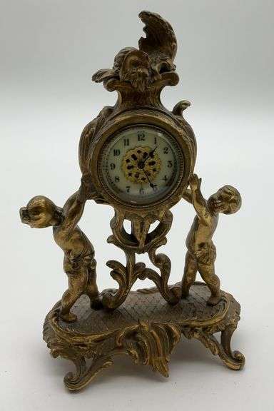 Cherub Clock Figurine image