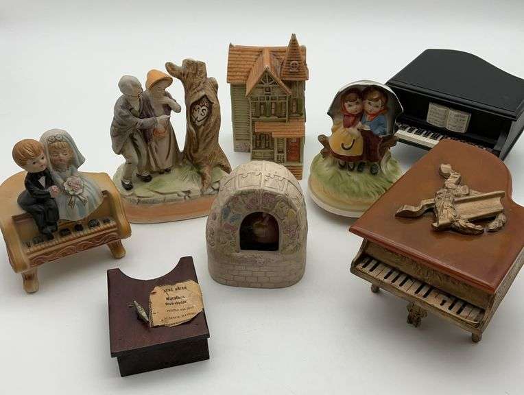 Assorted  Music Boxes, Pianos and others image