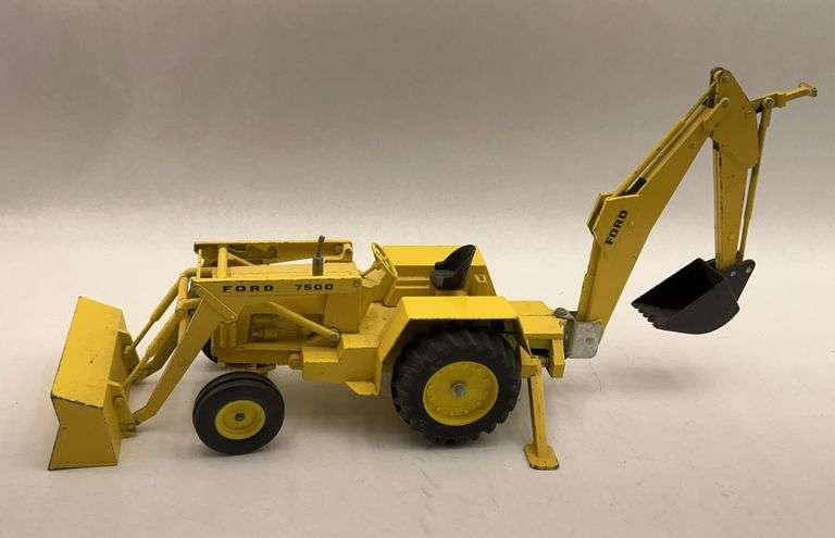 Ford 7500 Loader Backhoe Farm Toy image