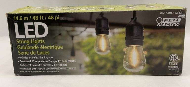 Feit Electric 48ft LED String Lights image