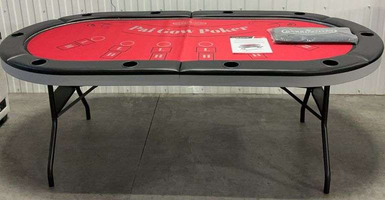 Pai Gow Poker Table with Multi-Color LED Lights image