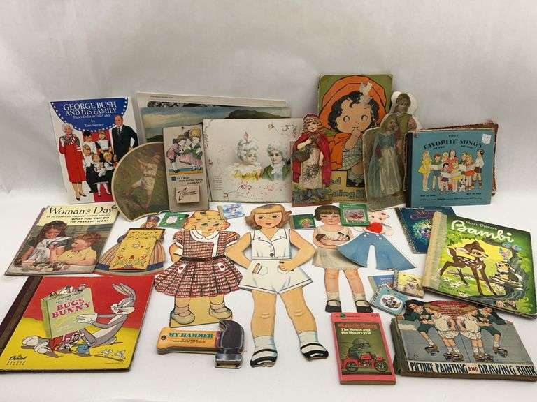 Paper Dolls, Books & Ephemera Lot image