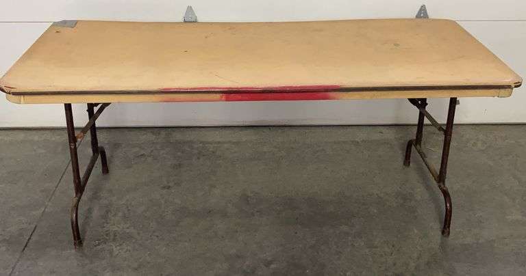 6ft folding table image