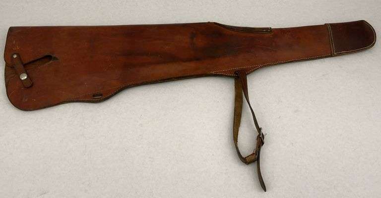 Leather Gun Case by Hunter, Marked 402B 26 image
