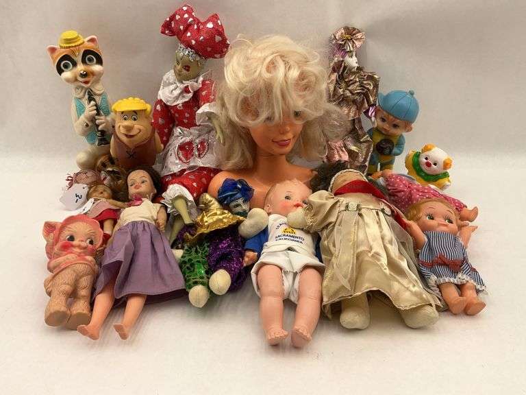 Mixed Lot of Dolls and Figures image