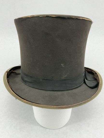 Antique J.M. Cunningham Sioux City Iowa Hat image
