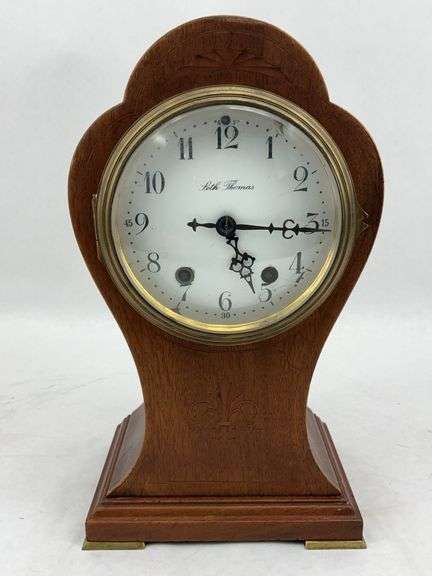 Seth Thomas Wood Mantel Clock image