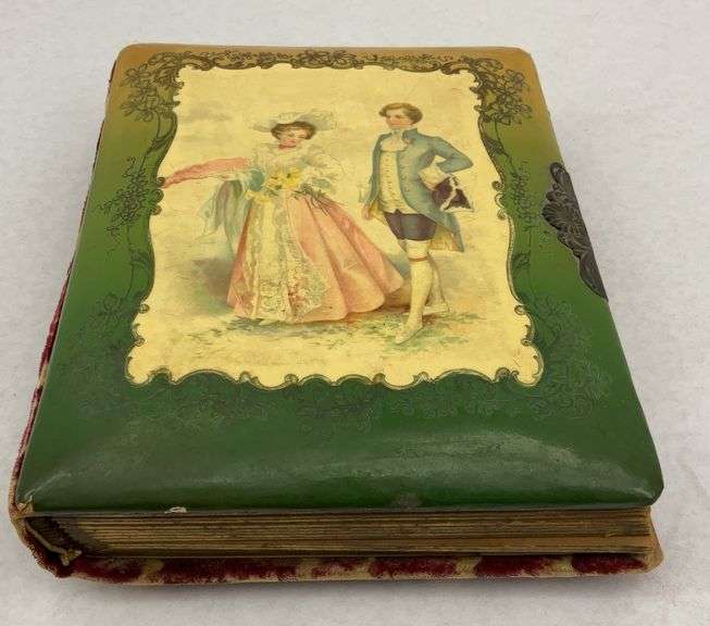 Patent Photo Album with Couple Graphic image