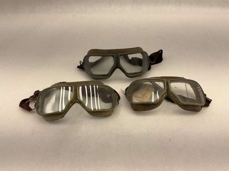 Lot of 3 Pairs of Safety Goggles image