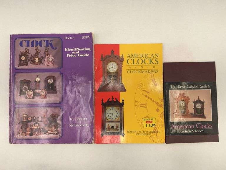 American Clock Identification and Appraisal Books (3) image