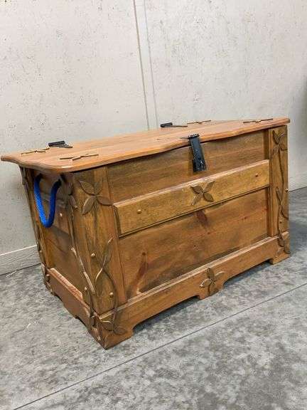 Handcrafted Solid Pine Hope Chest image