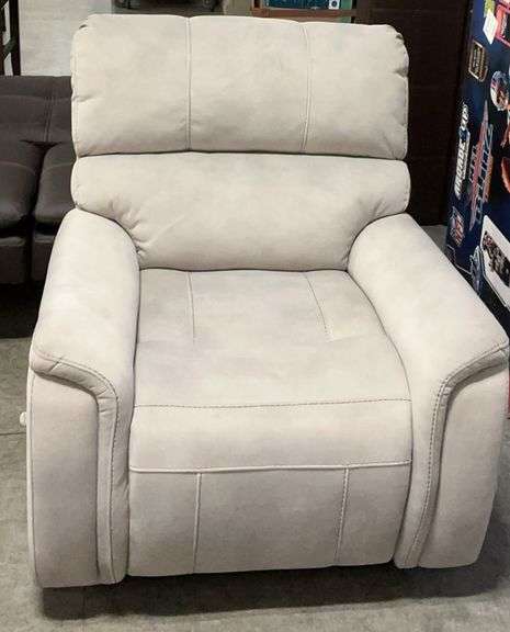 Light Gray Recliner Armchair image