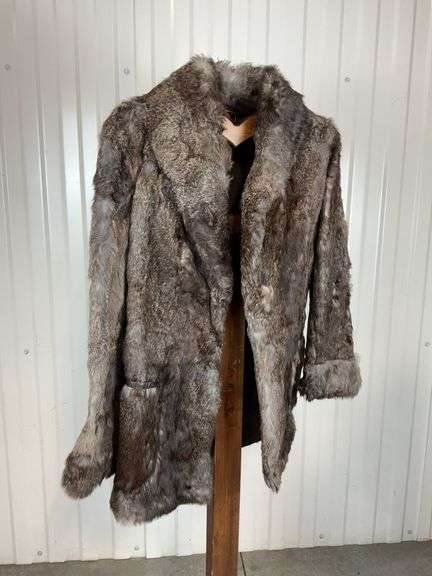 Alexida Rabbit Fur Coat image