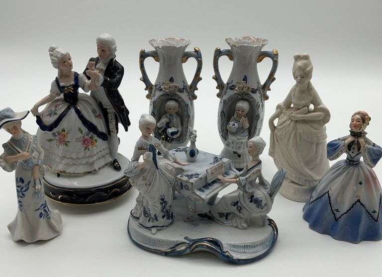 Various porcelain decor pieces image