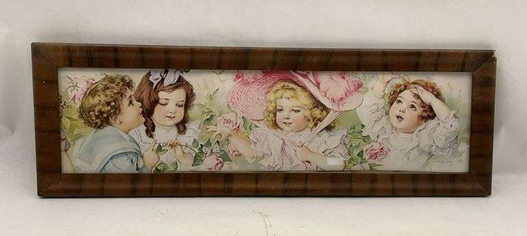 Maud Humphrey 1903 Lithograph Framed image