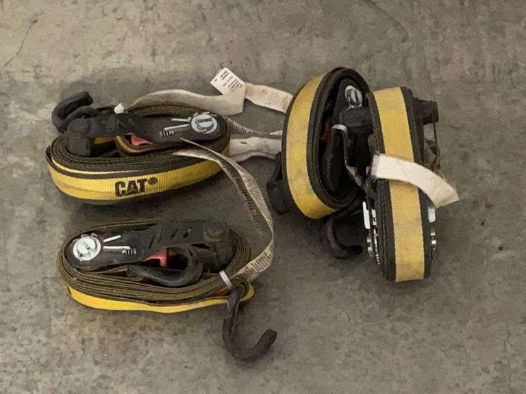 4 CAT ratchet straps image