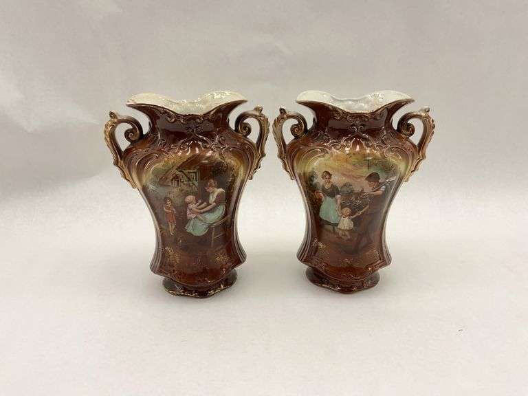 Pair of Made in England Vases image