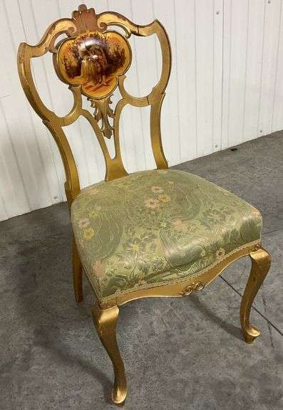 Vintage French Provincial Style Side Chair image