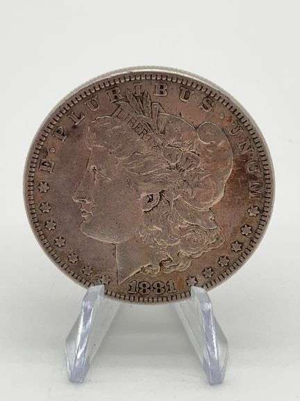 1881 Morgan Silver Dollar image