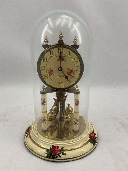 Kundo Laternenuhr Style Anniversary Clock with Glass Dome image