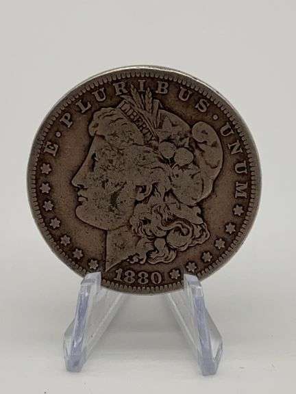 1880 Morgan Silver Dollar image