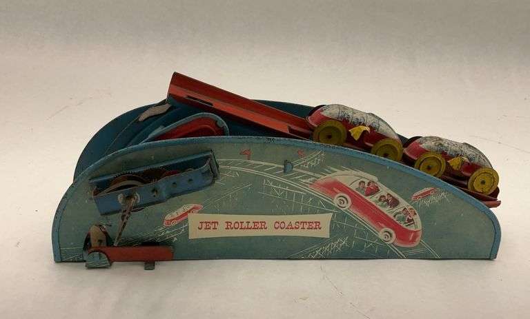 Wolverine Jet Roller Coaster Tin Litho Toy image