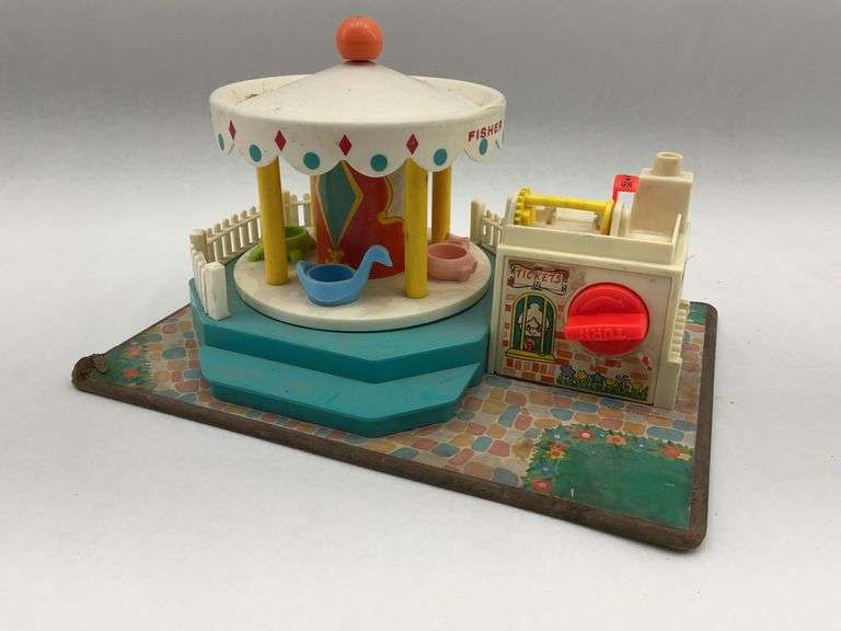 Fisher Price Merry-Go-Round Musical Toy, 1964 image