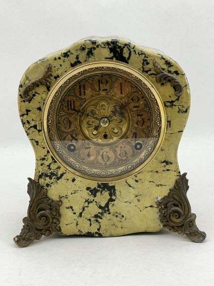 Victorian Marble Mantel Clock image