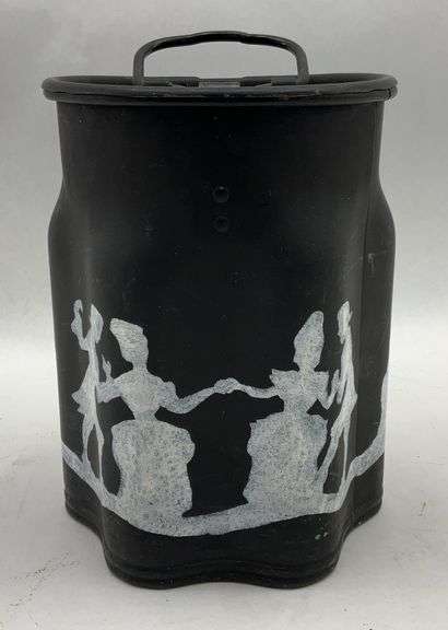 Vintage USAL Container Co. Toledo Ohio Firewood Holder image