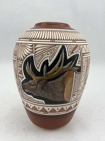 Native American Navajo Pottery Jar by Diné image