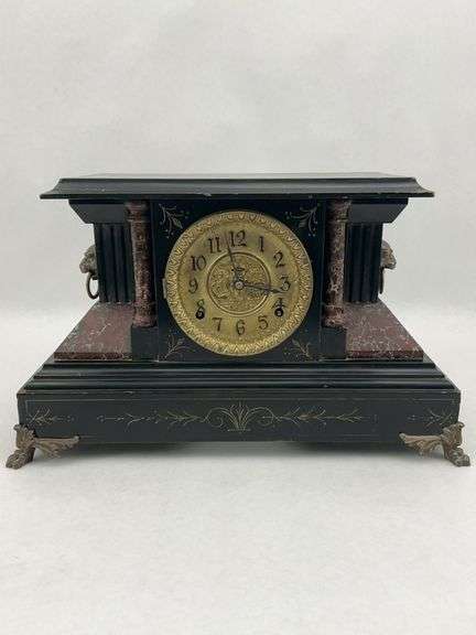 E. Ingraham Mantle Clock - For Parts or Restoration image