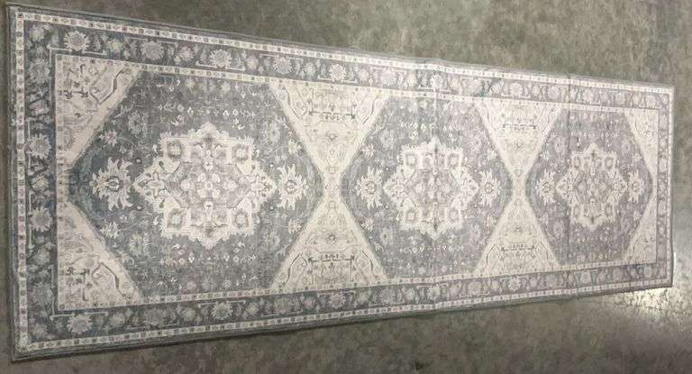 Wyatt & Ash Machine Washable Runner Rug - 2x6 image