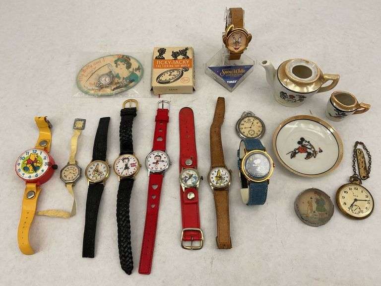 Cartoon Character Wrist Watch Collection image
