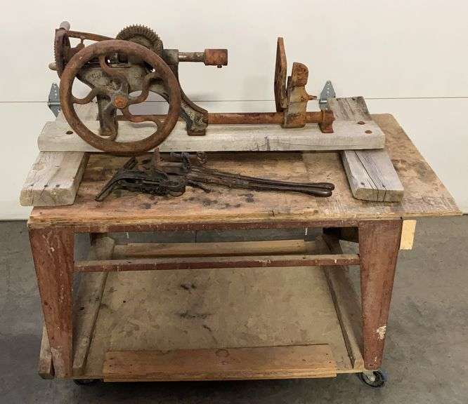 Assorted Tools including Champion Blower & Forge and HKB Bolt Cutters image