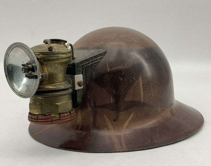 Miners Fibre-Metal Hard Hat with Miner Light image