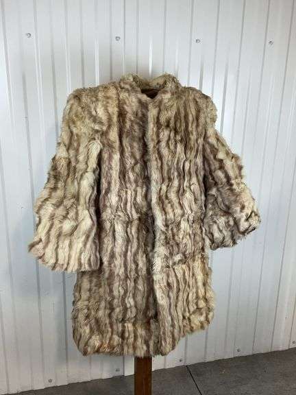 Vintage Rabbit Fur Coat image