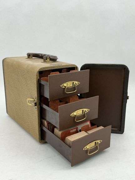 Vintage Baja 3-drawer Travel Slide Case image