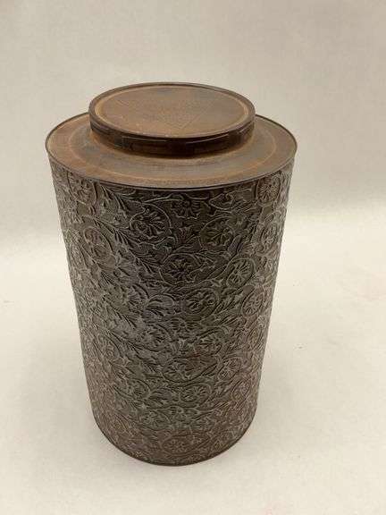 Triangle Club Coffee Tin Montgomery Ward & Co. image