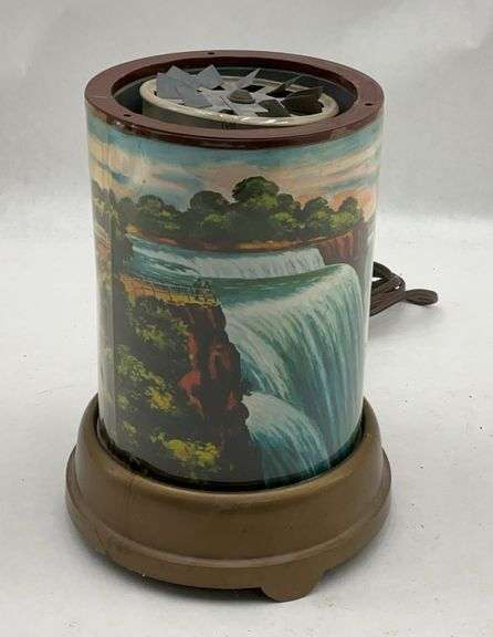 Niagara Falls Rotating Motion Table Lamp image