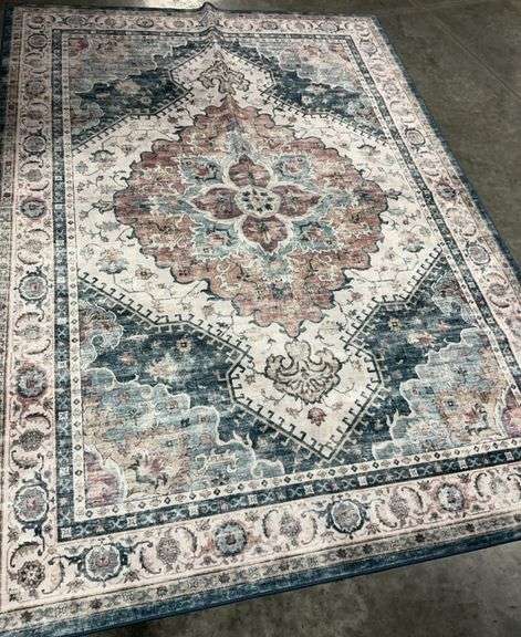 Wyatt & Ash Machine Washable Area Rug - 5ft 3in x 7ft 5in image