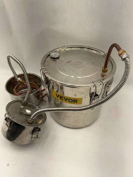 VEVOR Stainless Steel Water Distiller Moonshine Still Kit image